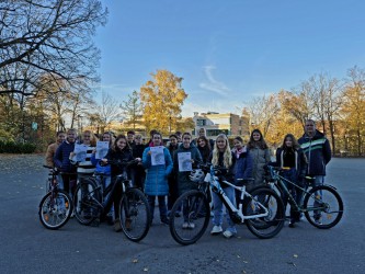Gold für das Hüffertgymnasium beim Stadtradeln! ✨🚴‍♂️💛