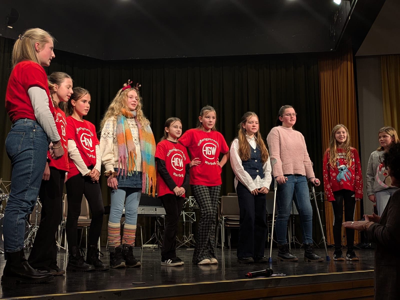 Projekt Weihnachtschor – Unser Chor begeistert beim Weihnachtskonzert 🎶✨